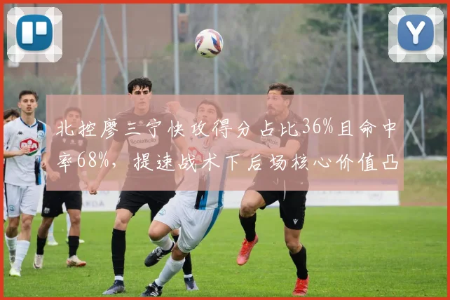 北控廖三宁快攻得分占比36%且命中率68%，提速战术下后场核心价值凸显